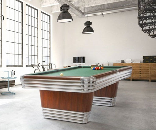 brunswick centennial pool table room stock