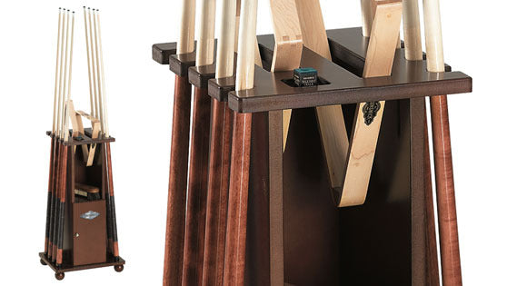 Brunswick Heritage Floor Cue Rack