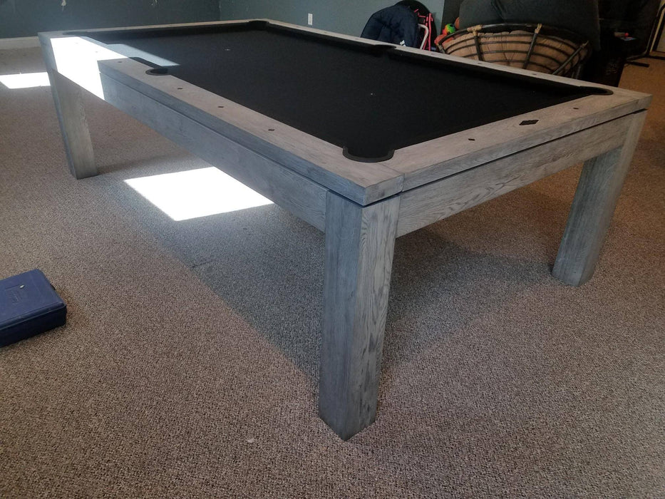 Brunswick Sanibel pool table rustic grey room 2