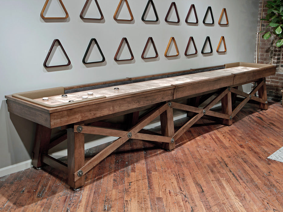 California House Loft shuffleboard table