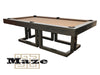 canada billiard maze pool table stock