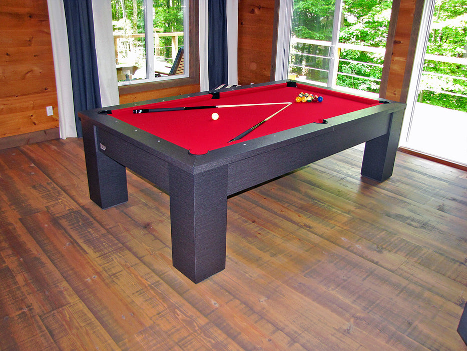 rhino pool table standard west latitude finish