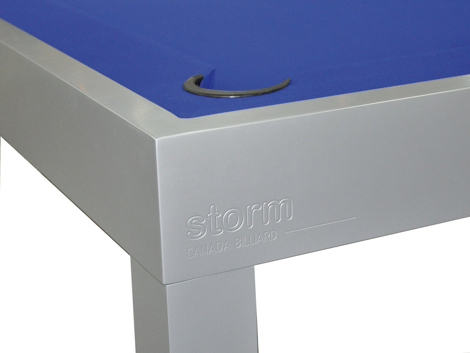 storm outdoor pool table detail
