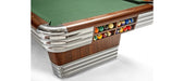 brunswick centennial pool table ball storage