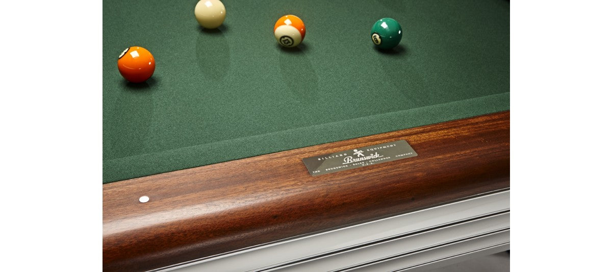 brunswick centennial pool table rail