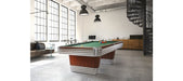 brunswick centennial pool table room view