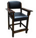 brunswick traditional players chair chestnut