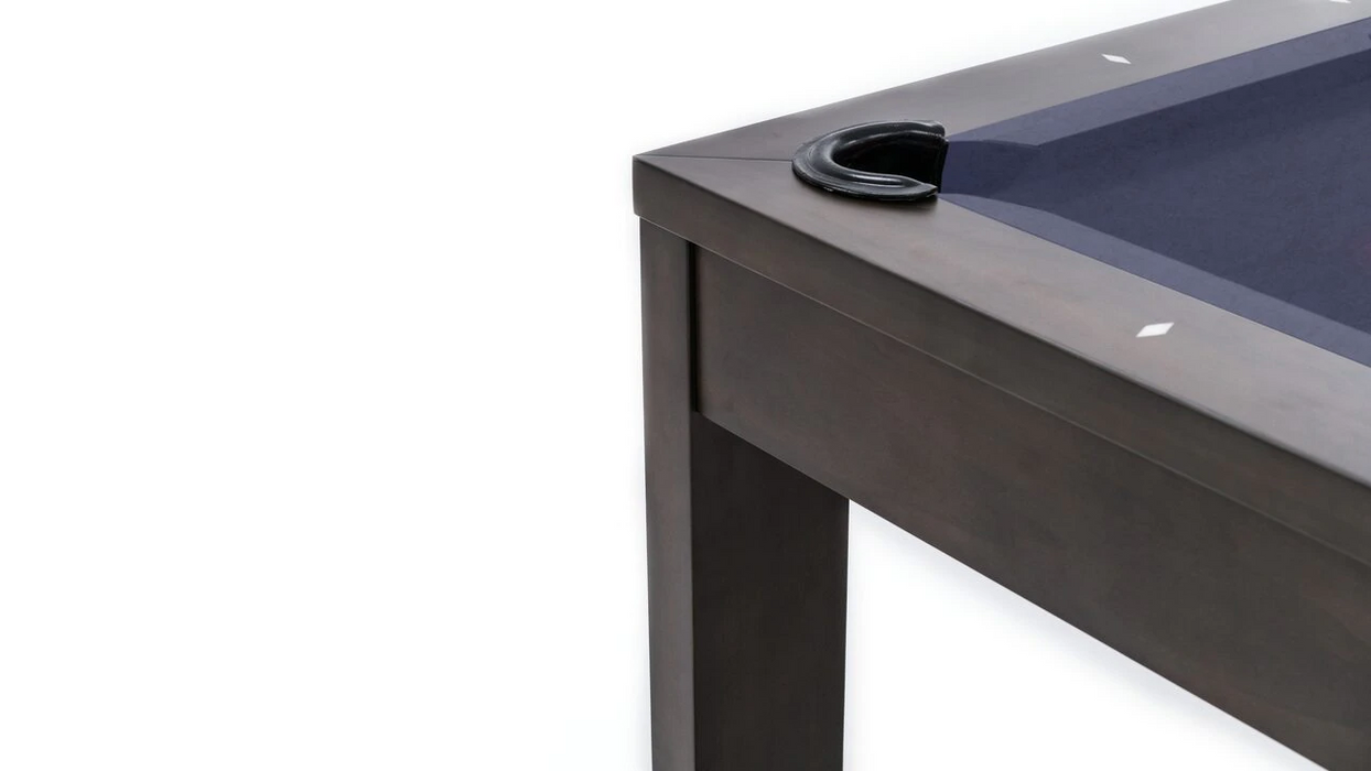 plank and hide lana pool table shadow grey corner