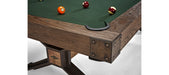 Brunswick Dameron pool table corner