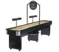 Brunswick delray shuffleboard table scorer and lights