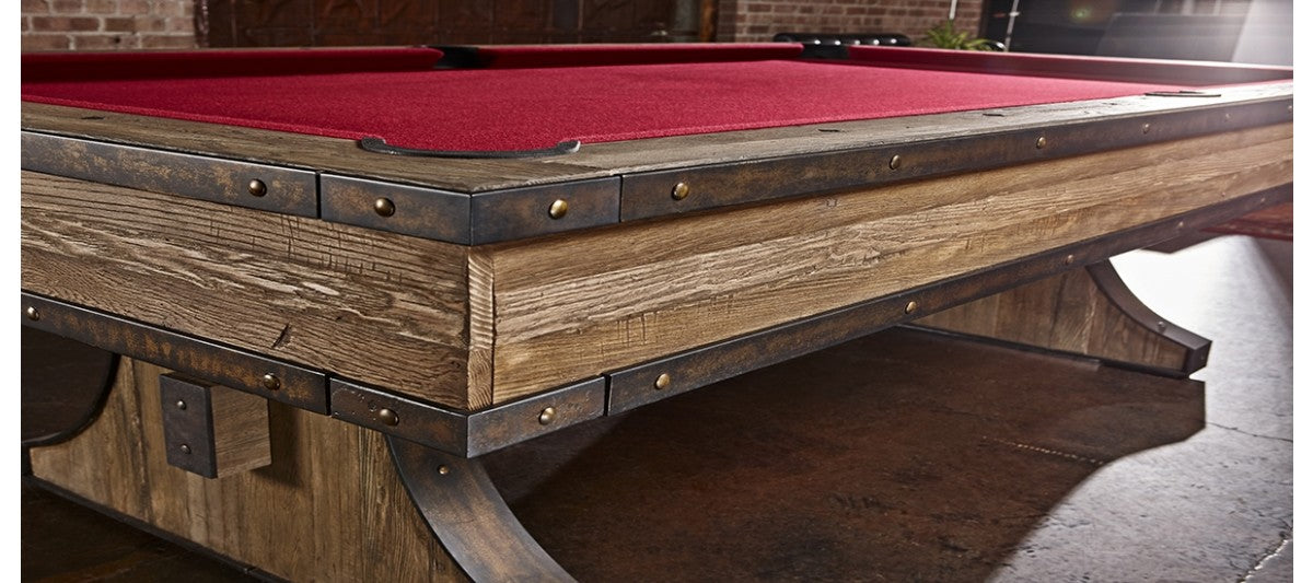 Brunswick Edinburgh pool table edge detail