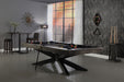 plank and hide felix steel pool table 