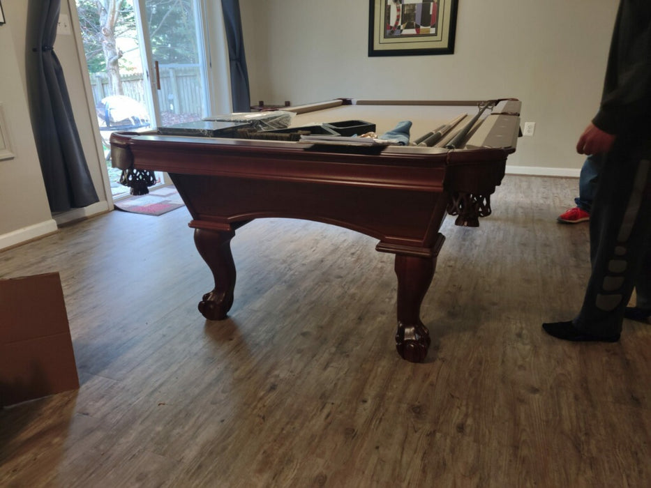 Gabiel pool table traditional mahogany 2021