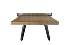 plank and hide harper ping pong table end