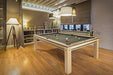 Brunswick Hickory pool table stock