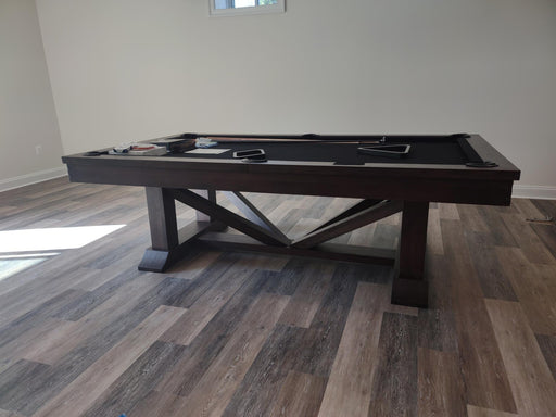 Plank and hide lucas pool table room 2