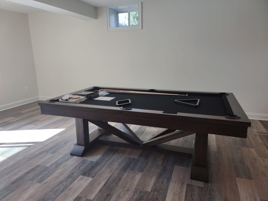 Plank and hide lucas pool table room 3