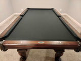 olhausen santa ana pool table heritage oak detail