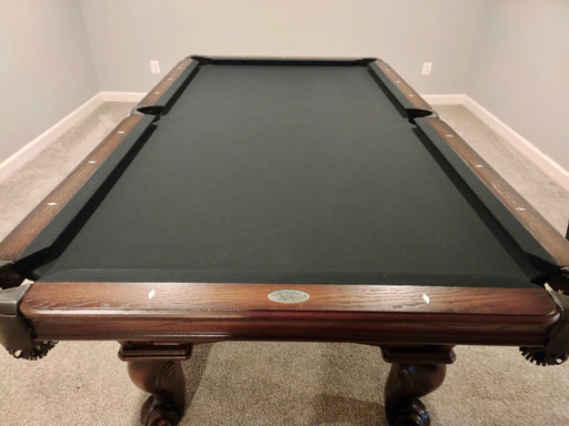 olhausen santa ana pool table heritage oak detail