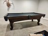 olhausen santa ana pool table heritage oak side