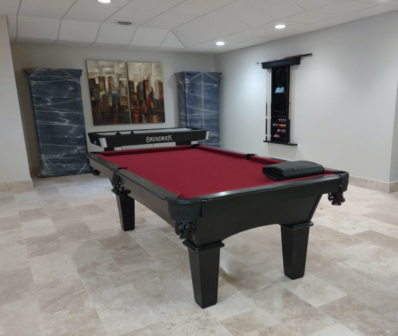 Olhausen annabelle pool table ebony finish