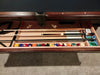 olhausen santa ana pool table heritage oak drawer