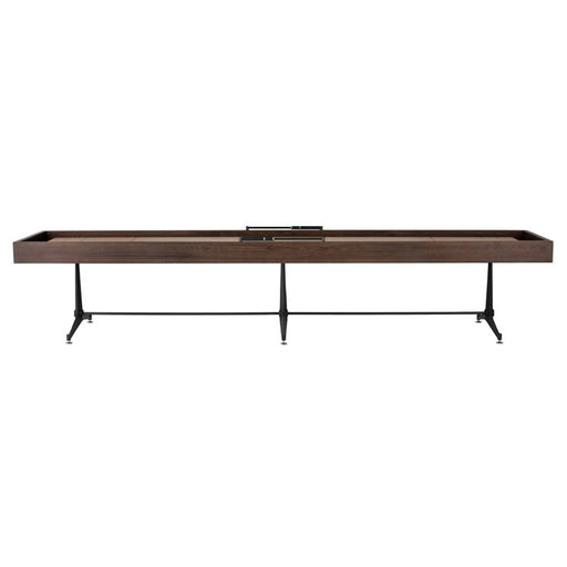 Contemporary Shuffleboard Table side