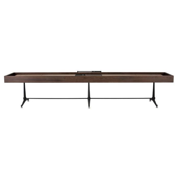 Contemporary Shuffleboard Table side