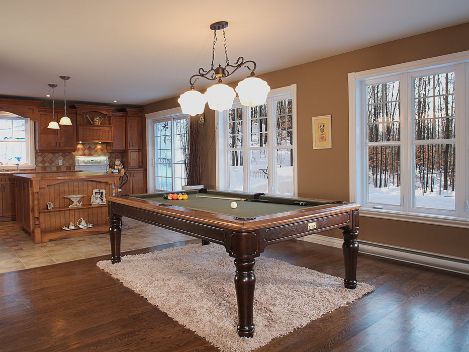 Pool Table In Dining Room