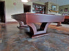 olhausen alexandria pool table cherry leg