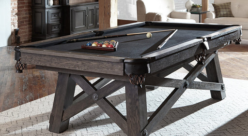 California House Loft Pool Table showroom