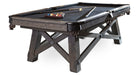 California House Loft Pool Table stock