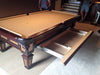 olhausen brentwood pool table with drawer