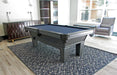 Olhausen classic pool table slate grey finish with drawer