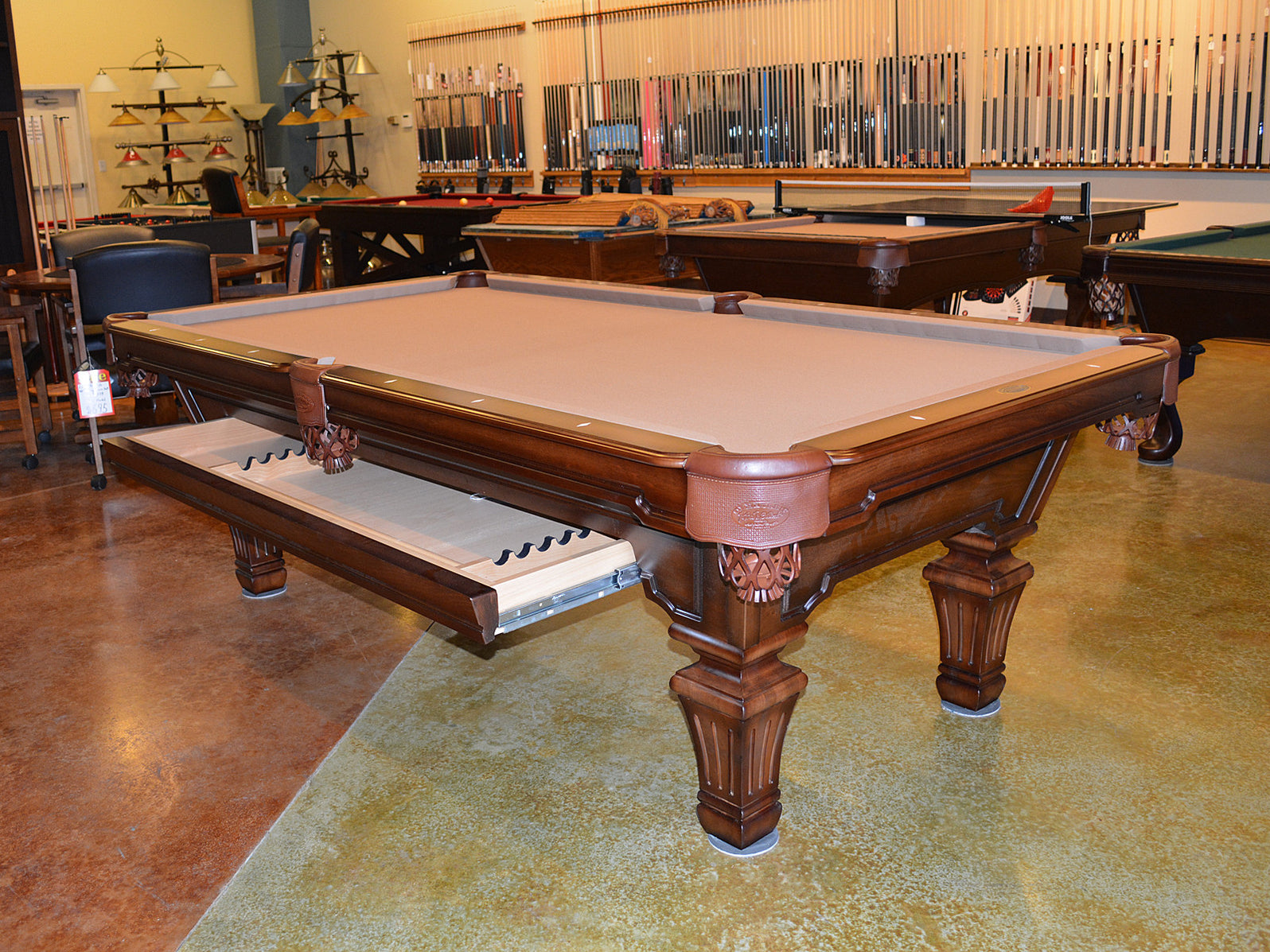 Olhausen Hampton Pool Table — Robbies Billiards & Game Room Design