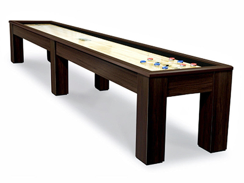 madison shuffleboard table espresso