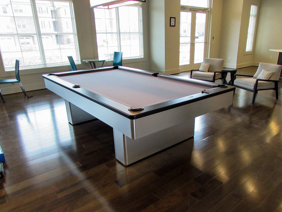 monarch pool table brushed aluminum room3