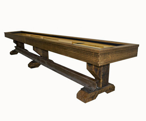 Olhausen Rail Yard Shuffleboard Table stock 