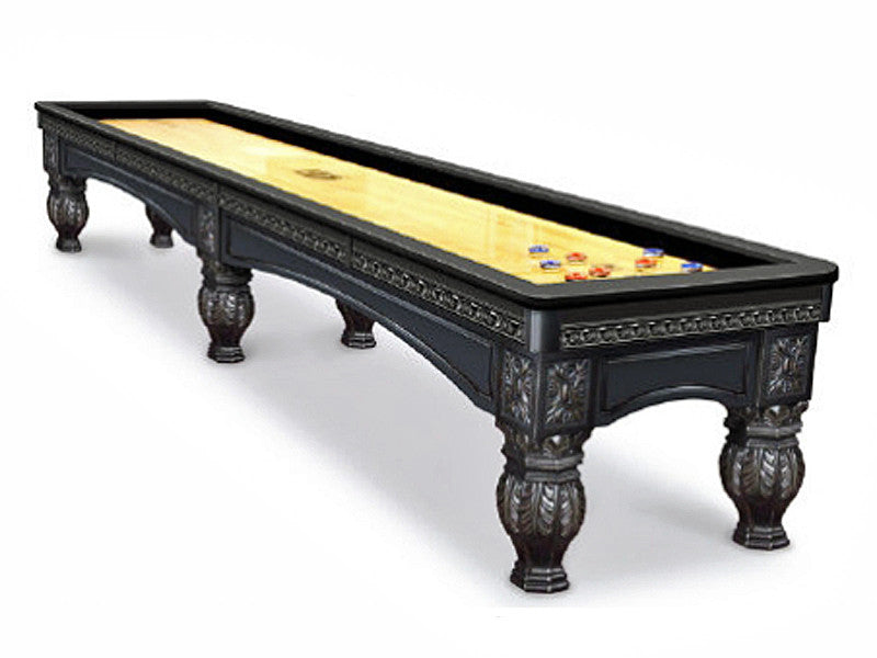 Olhausen Venetian Shuffleboard Table Graphite Finish