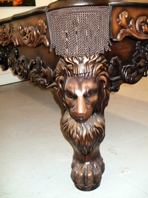 Olhausen St. Leone Pool Table leg detail