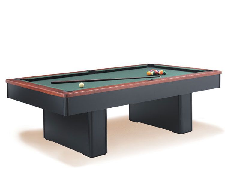 monarch pool table two tone wood stock