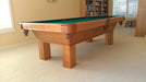 Olhausen Southern Pool Table Oak detail