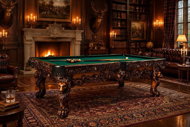 Olhausen St. Leone Pool Table room rendering