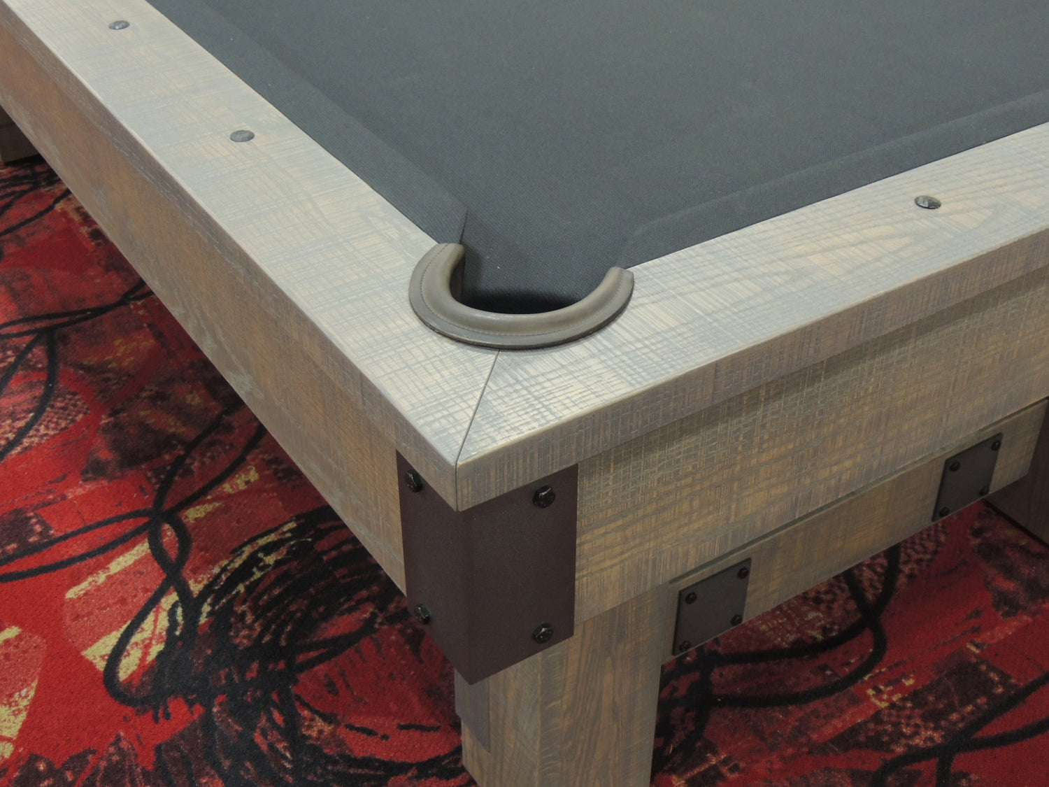 Olhausen Youngstown Pool Table rail detail