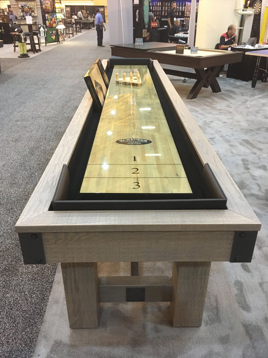 olhausen youngstown shuffleboard table detail
