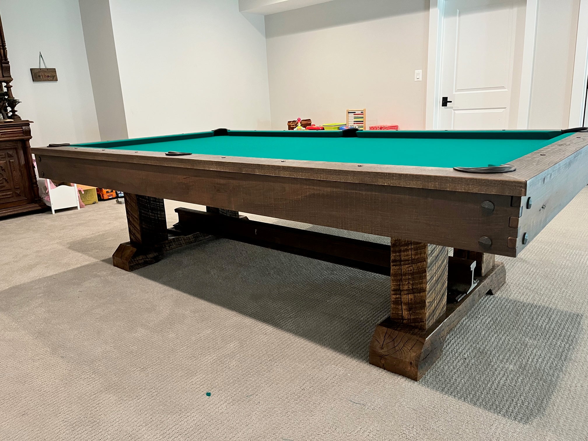 The Railyard Pool Table Olhausen Railyard Pool Table — Robbies Billiards & Game Room Design