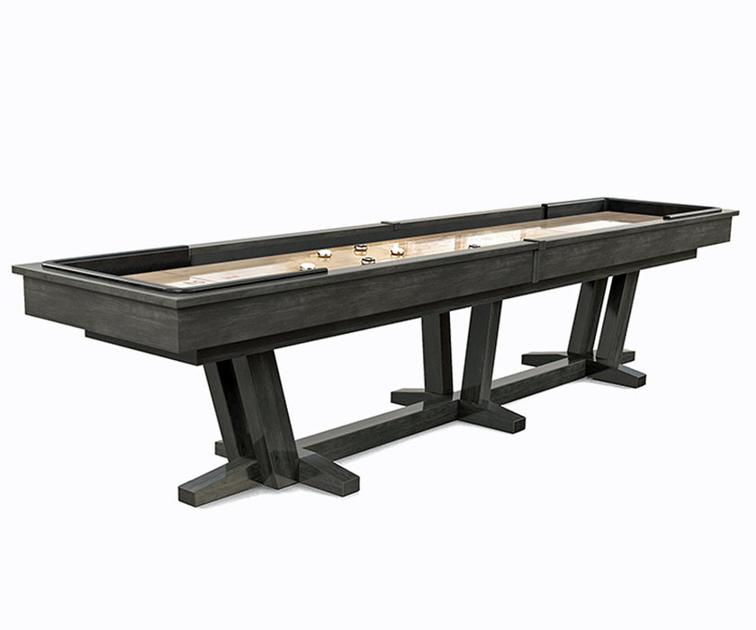 california house petaluma shuffleboard table stock