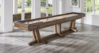 california house petaluma shuffleboard medium brown maple room