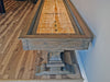 beaumont shuffleboard table end detail