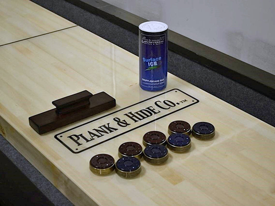 Plank and Hide Isaac Shuffleboard Table
